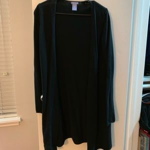 GAP Long Black Cardigan